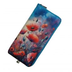 Pouzdro na mobil 17x8cm vlčí máky II