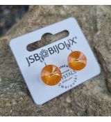 Náušnice RIVOLI klapky 12mm - IGNITE Mango