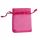 Dárkový sáček organzový - malý růžový