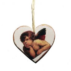 Srdíčko mini - vánoční anděl I
