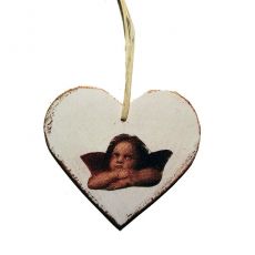 Srdíčko mini - vánoční anděl II